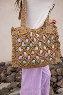 Calliope Straw Beach Summer Tote-handbag-Rae Collective, Women's Online Fashion Boutique Located in Phoenix, Arizona (Scottsdale Area)