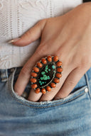 Canyon Sunset Statement Ring S.No 8