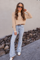 Long Sleeve Stripe Sweater