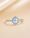 Celestial Teardrop Opal Ring