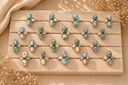 Western Turquoise & Gemstone Statement Ring