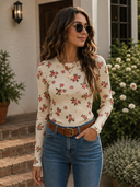 Bloom Muse Sheer Mesh Top