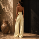 Brown Wide Leg Pants