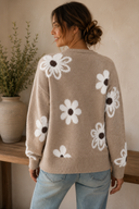 Floral Print Cardigan