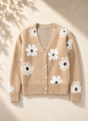 Floral Print Cardigan
