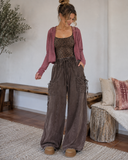 Free Spirit Mineral Wash Utility Pants