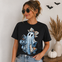 Vintage Patchwork Ghost Graphic Tee