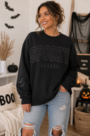 Spooky Season Puff Print Crewneck