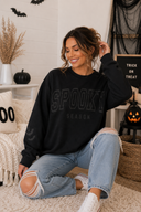 Spooky Season Puff Print Crewneck