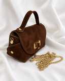 Sierra Mini Suede - Mini Bag in Genuine Leather