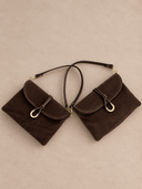 Matilde Big Suede with Handle and Shoulder Strap
