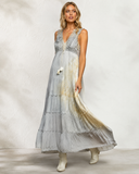 Solara Mirror Tassel Maxi Dress