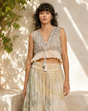 Luna Tassel Tie Crop Top