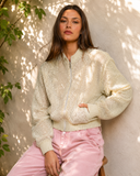 Lumière Shimmer Zip Jacket