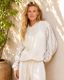 Willow Mixed Knit Hoodie