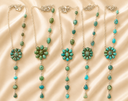 Sierra Bloom Beaded Necklace S.No 27