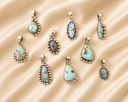 Mesa Sky Turquoise Pendant S.No 28