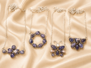 Midnight Bloom Statement Necklace S.No 18