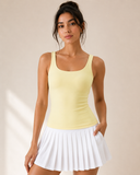 The Essential Sculpt Square Neck Tank
