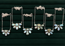 Desert Bloom Turquoise Cluster Necklace S.No 13