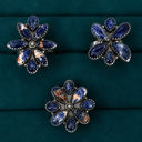 Indigo Desert Bloom Ring S.No 19