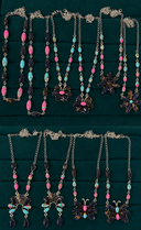 Desert Wildflower Beaded Statement Necklace S.No 24
