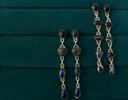 Midnight Mesa Drop Earrings S.No 25