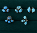 Canyon Sky Cluster Ring S.No 29