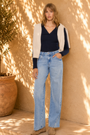 High Rise Wide Leg Jeans