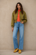 Crater Low Rise Wide Leg Jeans – Medium