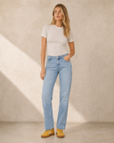 Low Slung Baggy Panel Detail Jeans – Medium