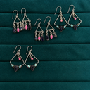 Desert Festival Chandelier Earrings S.No 12
