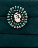 Desert Crown Cluster Statement Ring S.No 11