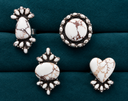 Ivory Mesa Statement Ring S.No 6
