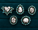 Desert Oasis White Turquoise Ring S.No 8