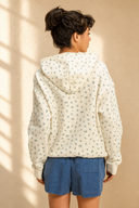 Ditsy Floral French Terry Hoodie