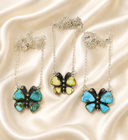 Skyward Wings Sterling Silver Butterfly Necklace S.No 10
