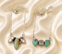 Mesa Bloom Sterling Silver Gemstone Necklace S.No 14
