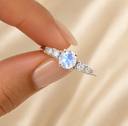 Moonbeam Radiance Moonstone Ring