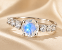 Moonbeam Radiance Moonstone Ring