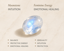 Midnight Glow Moonstone Ring