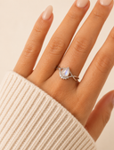 Ivory Cascade Moonstone Ring