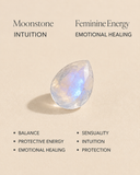 Ivory Cascade Moonstone Ring