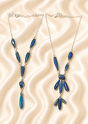 Sapphire Skies Opal Necklace S.No 11