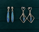 Starlit Opal Drop Earrings S.No 20