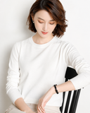 Everyday Luxe Fine Knit Pullover Sweater