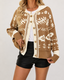 Woodland Whisper Button Knit Cardigan