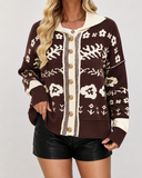 Woodland Whisper Button Knit Cardigan