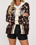Woodland Whisper Button Knit Cardigan
