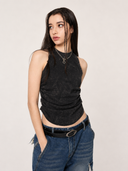 Contour Ease Ruched Tank Top